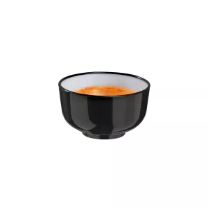 Mini bol thaï PP noir et blanc 40ml (11A01)